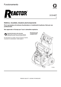 313145T - Reactor, Elettrico, riscaldato, dosatore pluricomponente