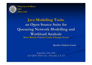Java Modelling Tools an Open Source Suite for Queueing Network