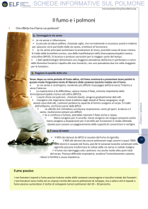Il fumo e i polmoni - European Lung Foundation