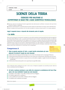 scienze della terra