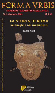 La Storia di Roma nei luoghi e nei monumenti XXIII