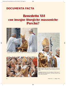 Benedetto XVI Perché?