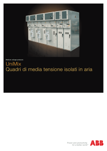 UniMix Quadri di media tensione isolati in aria