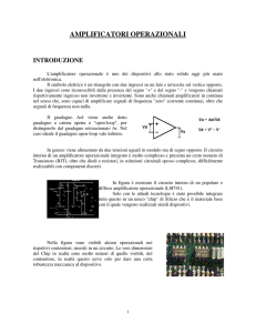 Amplificatori Operazionali - Sito del Prof. Leonardo Tozzi