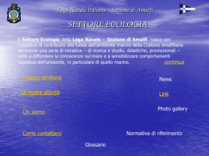 Settore Ecologia - Lega Navale Italiana