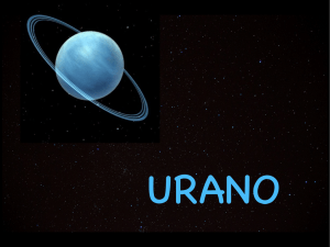 Presentazione di Urano - Scuola Media Dante Alighieri Torino