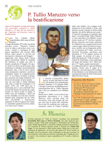 P. Tullio Maruzzo verso la beatificazione - WebDiocesi