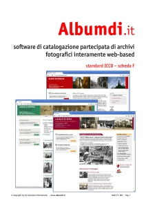 Presentazione di ALBUMdi - CG Soluzioni Informatiche