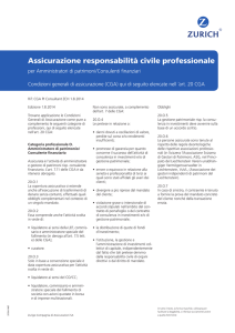 CGA Assicurazione responsabilità civile professionale per