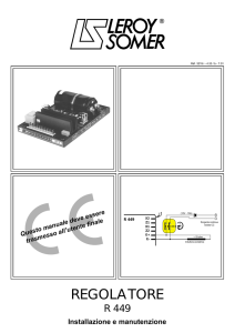 regolatore - Leroy Somer