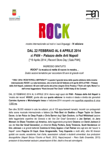 Preleva il comunicato stampa con le 12 aree tematiche di ROCK!