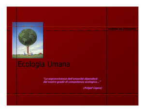 Ecologia Umana
