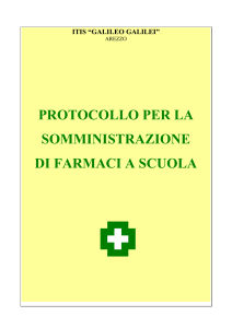 Protocollo somministrazione dei farmaci a scuola