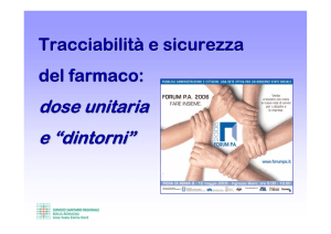 dose unitaria e “dintorni”