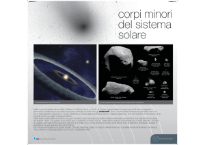 corpi minori del sistema solare