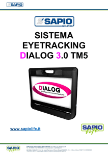 sistema eyetracking dialog 3.0 tm5