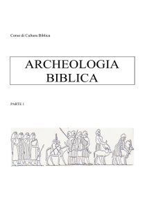 Archeologia Biblica parte 1