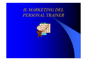 il marketing del personal trainer