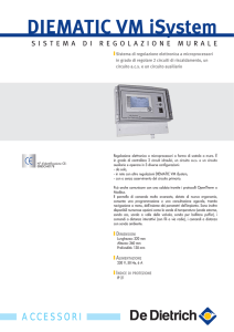 Documento tecnico-commerciale DIEMATIC VM iSystem