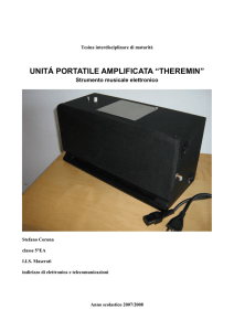 theremin - Istituto Maserati