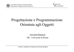 Progettazione e Programmazione Orientata agli Oggetti