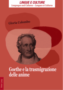 Goethe e la trasmigrazione delle anime - Toc - Beck-Shop