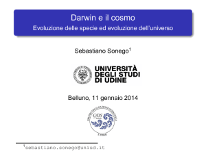 Darwin e il cosmo - Evoluzione delle specie ed evoluzione dell