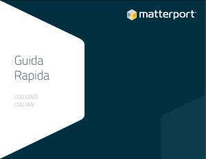 Guida Rapida - Matterport support
