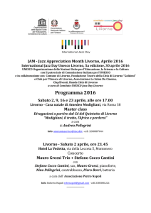 il programma completo degli eventi nel dettaglio