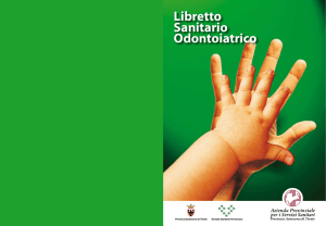 Libretto Sanitario Odontoiatrico