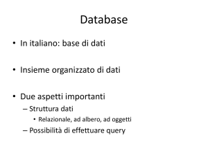 Database - Davide Quirillo