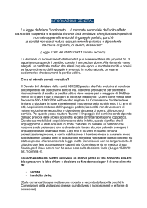 INFORMAZIONI GENERALI