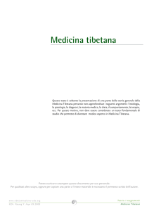 Medicina tibetana - Studio di Psicologia e Psicoterapia Mantova dr
