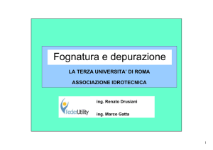 Fognatura e depurazione - Associazione Idrotecnica Italiana