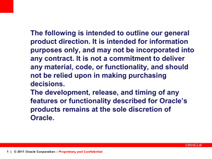 Oracle Database - Par