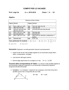 COMPITI VACANZE MATEMAT 2016 prime