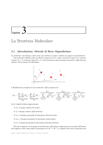 capitolo 3 - La struttura molecolare