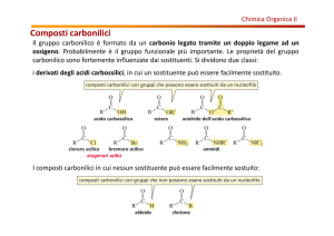 4. Composti carbonilici I