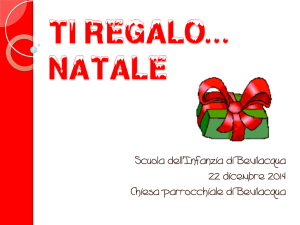 TI REGALO… NATALE