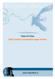 Filippo De Filippi Delle funzioni riproduttive negli animali