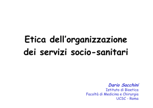 Etica della organizzazione