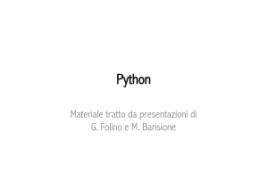 Slides di introduzione a Python