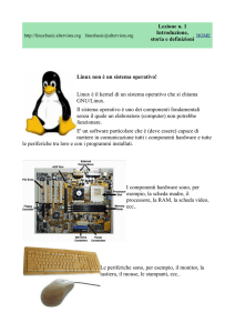 Linux è il kernel di un sistema operativo ch