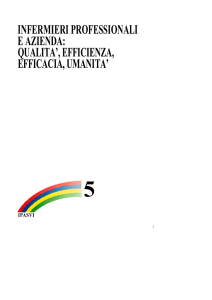 Infermieri Professionali e Azienda: qualità, efficienza