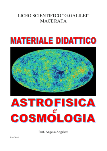 Astrofisica e Cosmologia