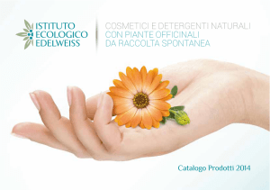 COSMETICI E DETERGENTI NATURALI CON PIANTE OFFICINALI