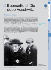 Il concetto di Dio dopo Auschwitz