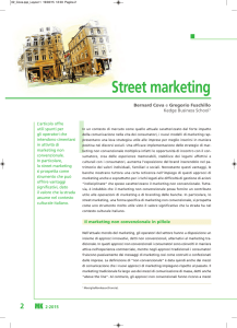 Street marketing - Bancaria Editrice