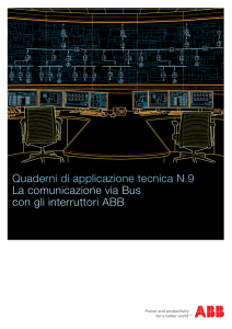 Quaderni di applicazione tecnica N.9 La comunicazione via Bus con