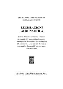legislazione aeronautica